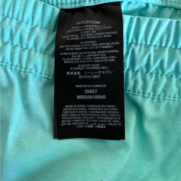 Men’s Hurley swim trunks XXL - Picture 8 of 9